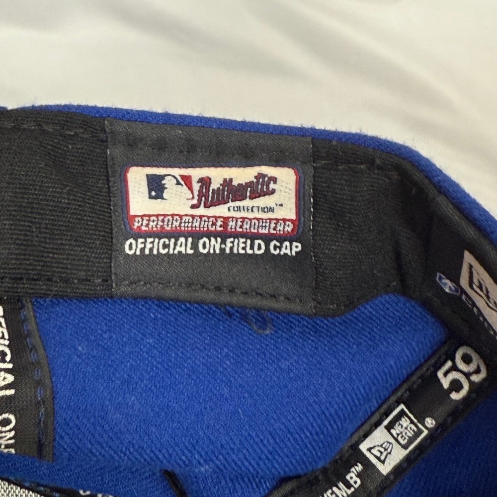 New Era Kansas‎ City Royals MLB Authentic Collection On-Field Fitted Hat 7 1/8 - Picture 12 of 13